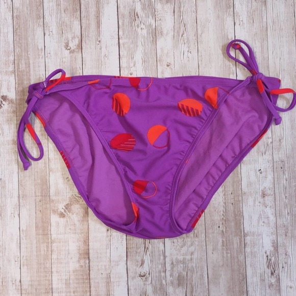 Old Navy Other - Old Navy Side Tie Swim Bikini Bottom XL Purple